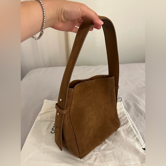 Mango suede shoulder bag - Picture 5 of 6